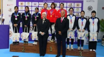 الصين تسيطر على الذهب والهند تتألق في منافسات المسدس الهوائي ببطولة العالم للرماية